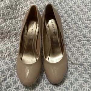 Madden Girl blush platform heels pumps size 7